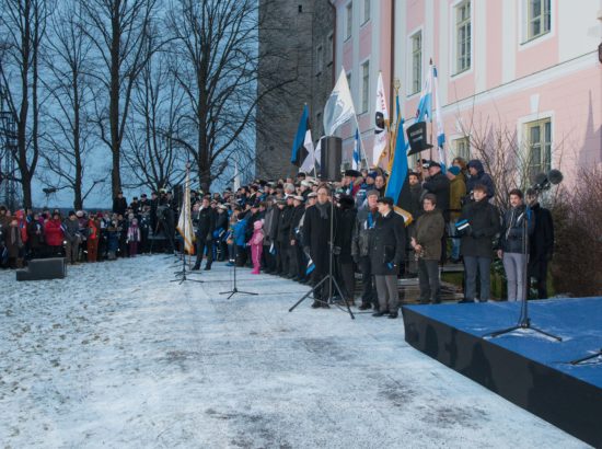 Eesti Vabariigi 99. aastapäeva tähistamine